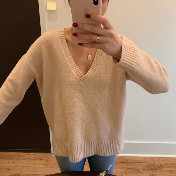 Light Pink JACK By BB Dakota Sweater - Picture 4 of 6